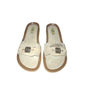 Dr Scholl's Original Suede Sandals Made in Italy Women's Size 8